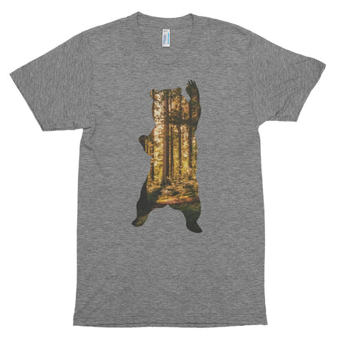 Image of Men's Bear Short Sleeve T-Shirt-StruggleBear