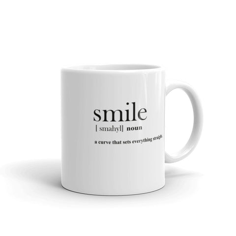 Image of Smile Noun Mug-StruggleBear