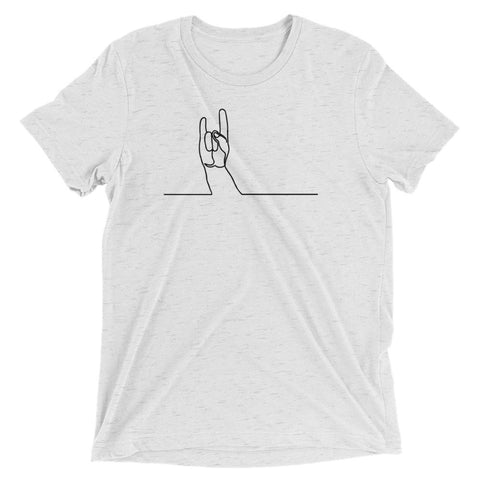 Image of Women's Rock N Roll Short Sleeve T-Shirt-StruggleBear