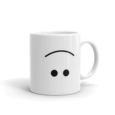 Image of Upside Down Smile Mug-StruggleBear
