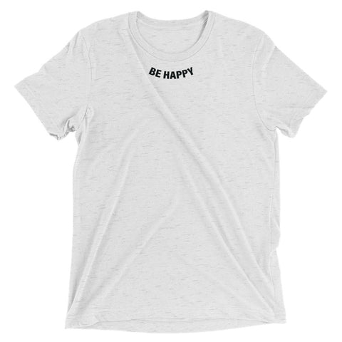 Image of Women's Be Happy Short Sleeve T-Shirt-StruggleBear