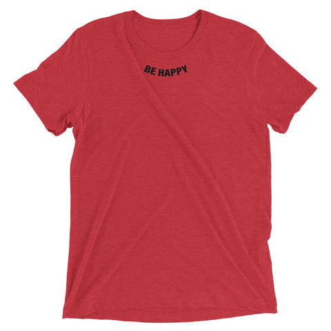 Image of Women's Be Happy Short Sleeve T-Shirt-StruggleBear
