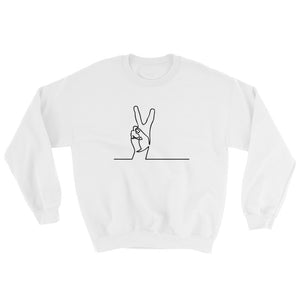 Peace Black Sweatshirt