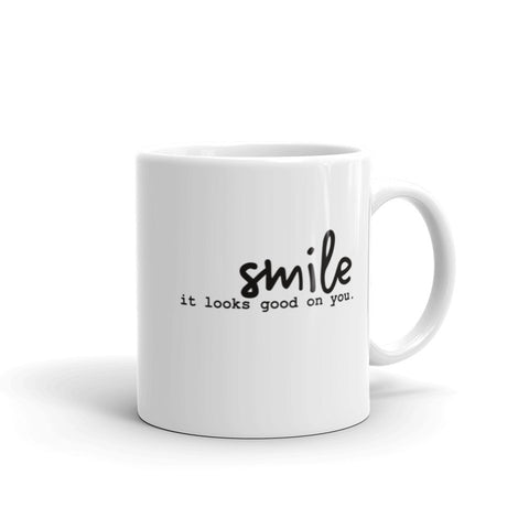 Image of Smile It Looks Good On You Mug-StruggleBear