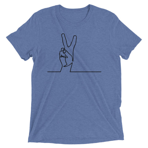Image of Women's Peace Short Sleeve T-Shirt-StruggleBear